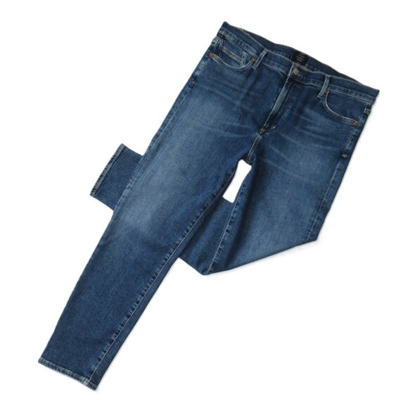 NWT Citizens of Humanity Rocket Crop in Story Mid Rise Stretch Skinny Jeans 33 - Picture 4 of 9